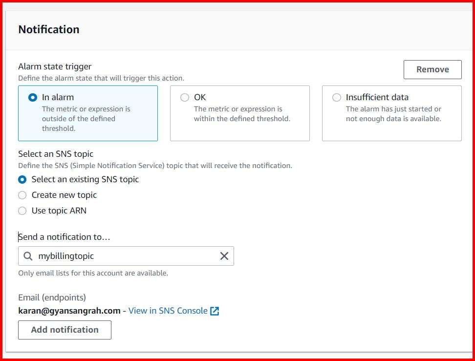 Picture showing a topic is added